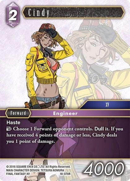 Cindy, Resurgence of Power 18-078R
