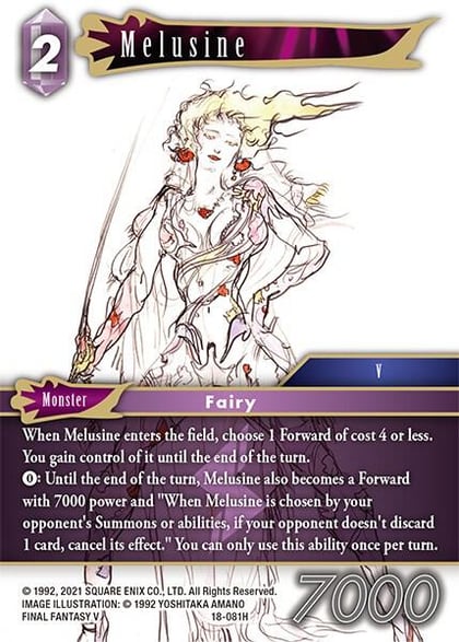 Melusine, Resurgence of Power 18-081H
