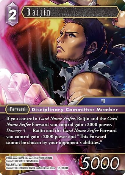 Raijin, Resurgence of Power 18-083R