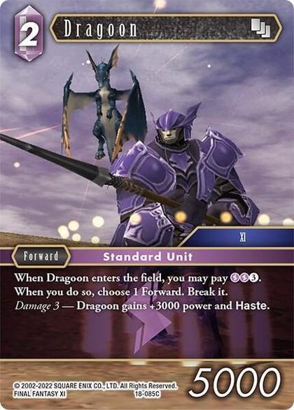 Dragoon, Resurgence of Power 18-085C