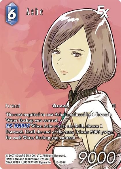 Ashe EX (Full Art), Resurgence of Power 18-086H