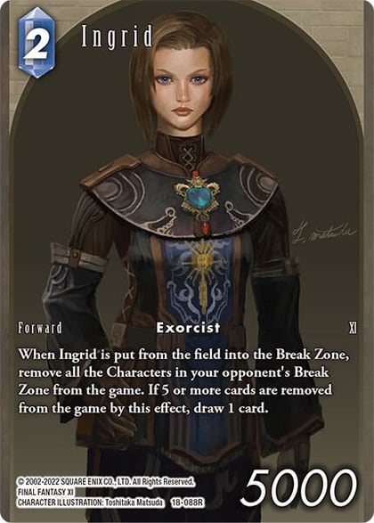 Ingrid (Full Art), Resurgence of Power 18-088R