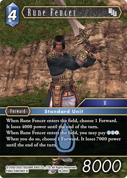 Rune Fencer - 18-095C, Resurgence of Power 18-095C