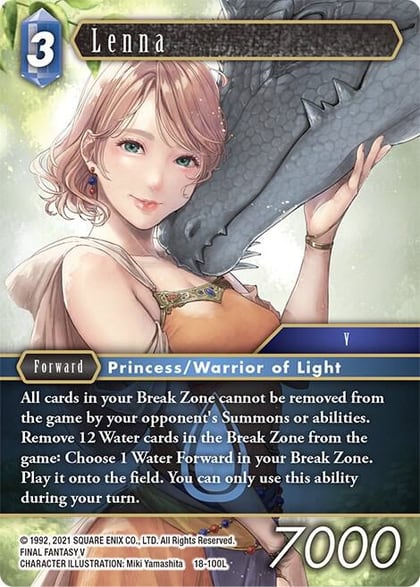 Lenna, Resurgence of Power 18-100L