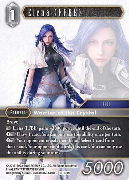 Elena (FFBE), Resurgence of Power 18-103H