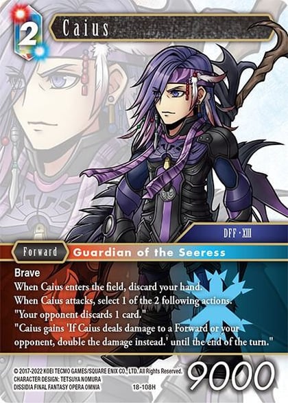 Caius, Resurgence of Power 18-108H
