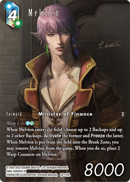 Melvien (Full Art), Resurgence of Power 18-115L