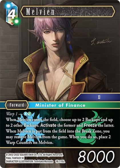 Melvien, Resurgence of Power 18-115L
