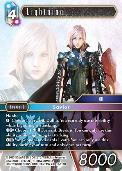 Lightning (Hero), Resurgence of Power 18-117H