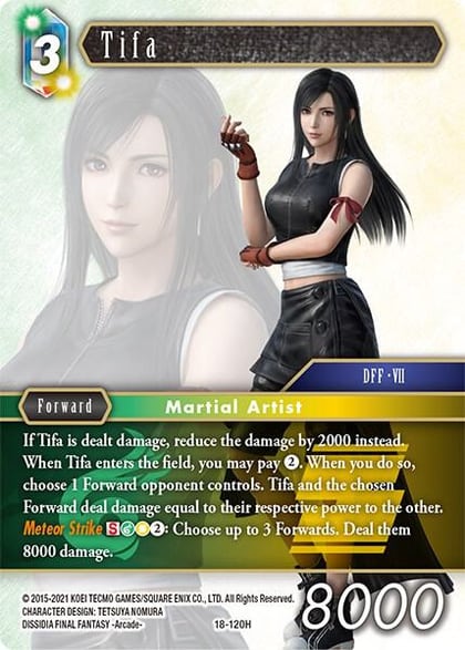 Tifa, Resurgence of Power 18-120H