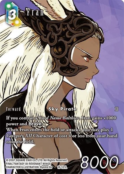 Fran (Full Art), Resurgence of Power 18-121L