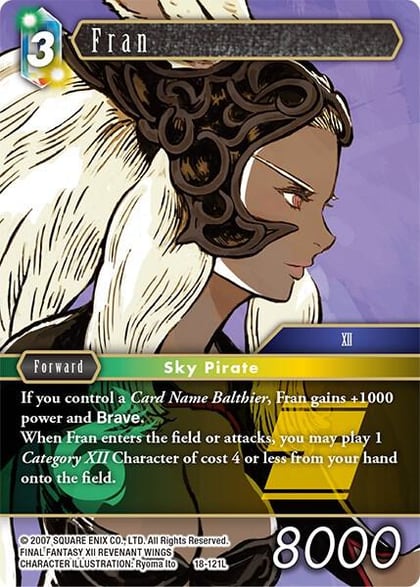 Fran, Resurgence of Power 18-121L