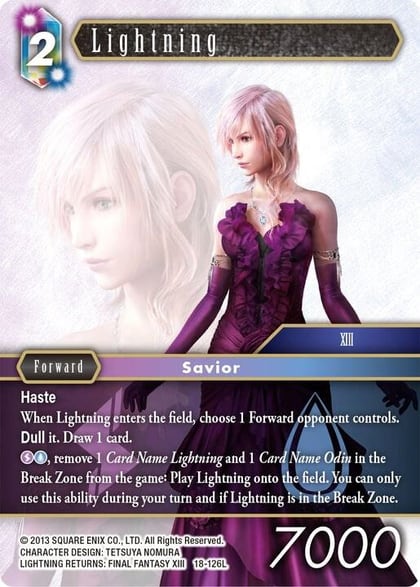 Lightning (Legend), Resurgence of Power 18-126L