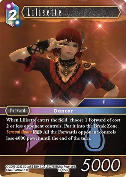 Lilisette, Resurgence of Power 18-127C