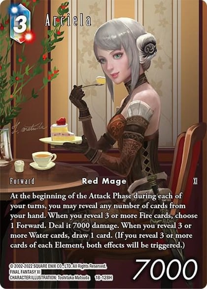 Arciela (Full Art), Resurgence of Power 18-128H
