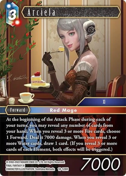 Arciela, Resurgence of Power 18-128H