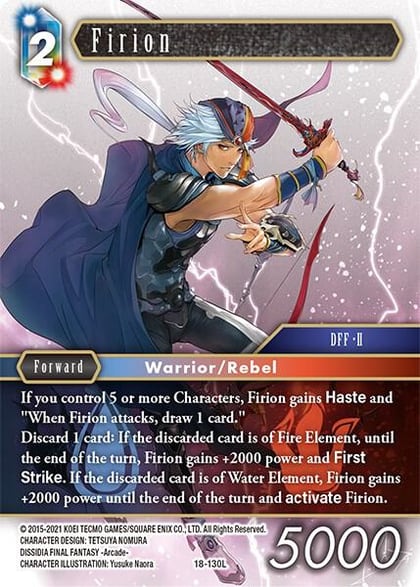 Firion, Resurgence of Power 18-130L