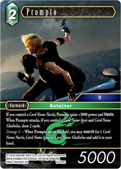 Prompto, Resurgence of Power 18-134S