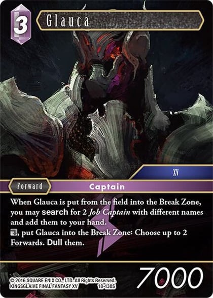 Glauca, Resurgence of Power 18-138S
