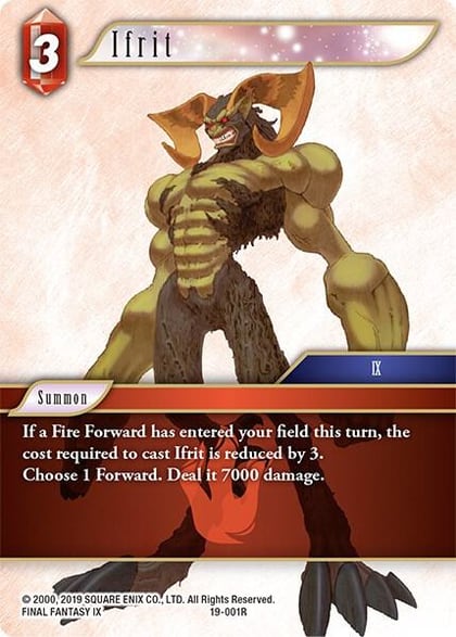 Ifrit, From Nightmares 19-001R