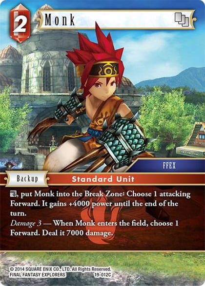 Monk (19-012C), From Nightmares 19-012C
