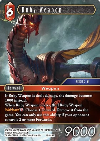 Ruby Weapon, From Nightmares 19-015R