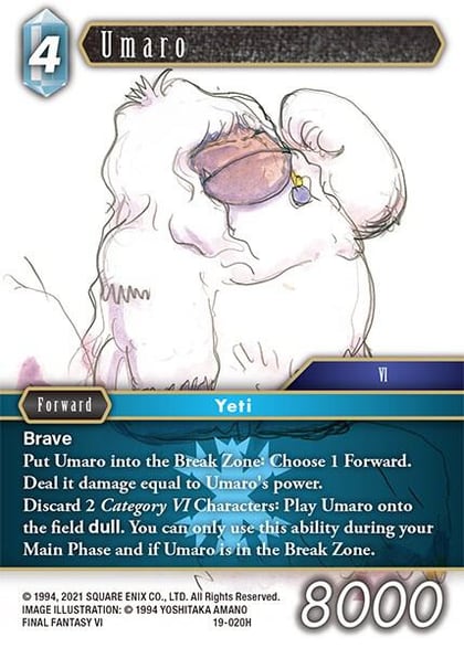 Umaro, From Nightmares 19-020H
