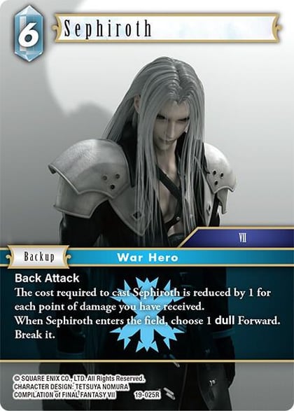 Sephiroth, From Nightmares 19-025R
