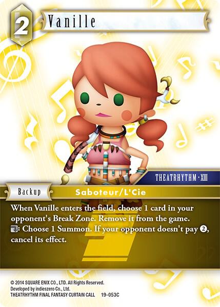 Vanille, From Nightmares 19-053C