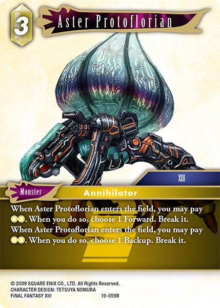 Aster Protoflorian, From Nightmares 19-059R