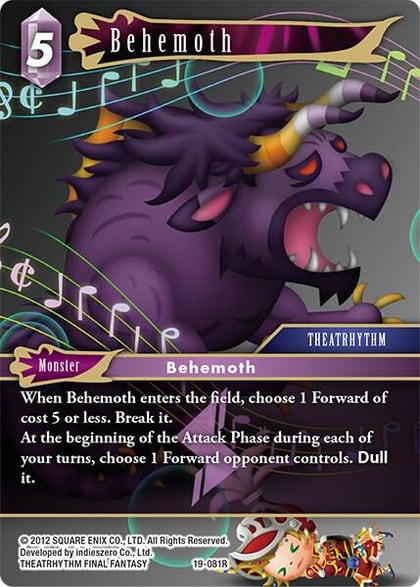 Behemoth (19-081R), From Nightmares 19-081R