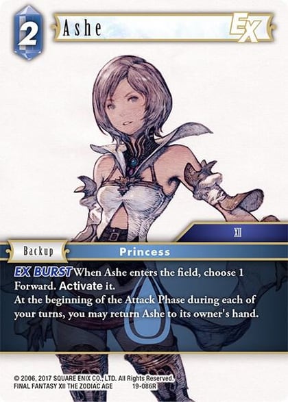 Ashe EX, From Nightmares 19-086R