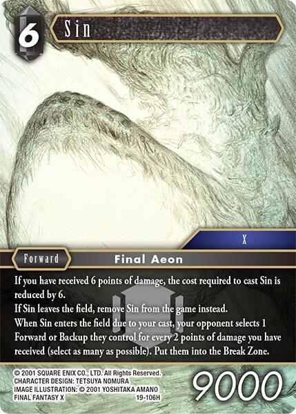 Sin, From Nightmares 19-106H