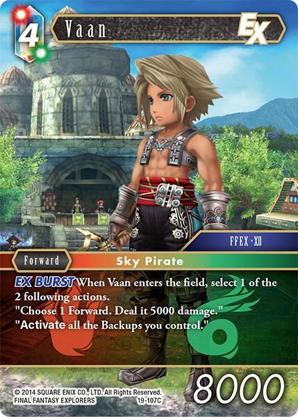Vaan EX, From Nightmares 19-107C