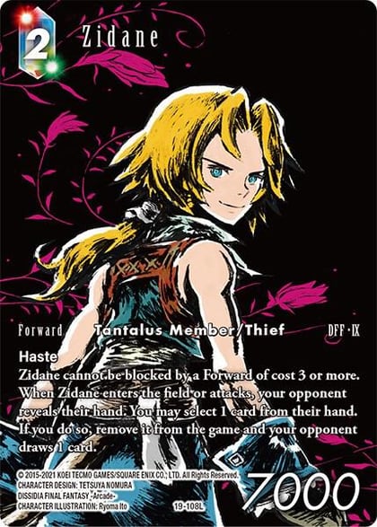 Zidane (Full Art), From Nightmares 19-108L