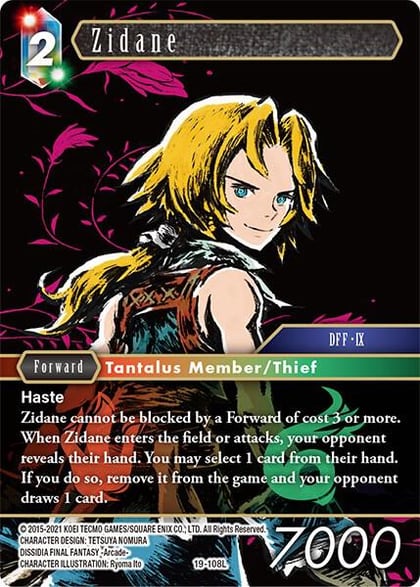 Zidane, From Nightmares 19-108L