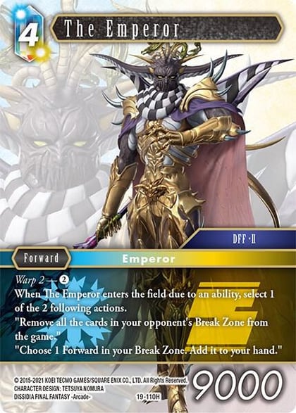 The Emperor, From Nightmares 19-110H
