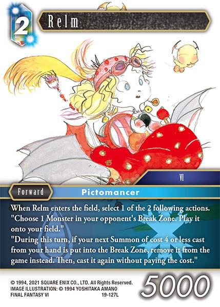 Relm, From Nightmares 19-127L