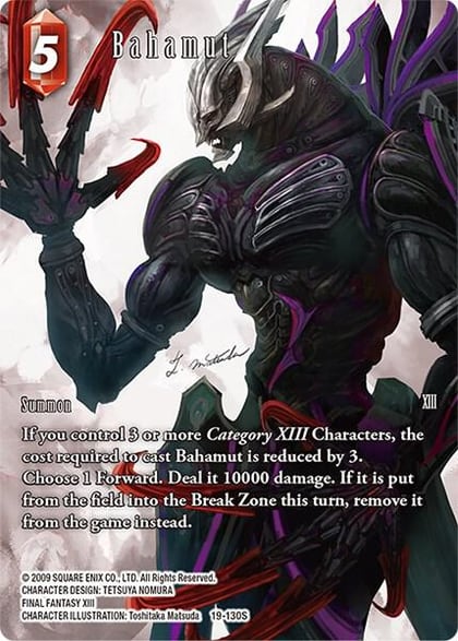 Bahamut (Full Art), From Nightmares 19-130S