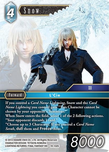 Snow (19-132S), From Nightmares 19-132S
