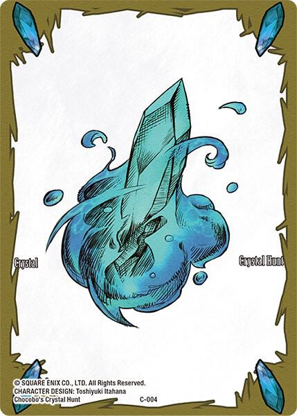 Crystal Token (Water) (Full Art Reprint), From Nightmares C-004
