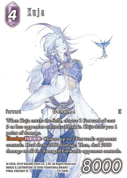 Kuja (Full Art Reprint), Dawn of Heroes 11-090L
