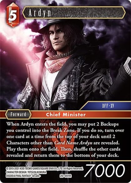 Ardyn, Dawn of Heroes 20-001R