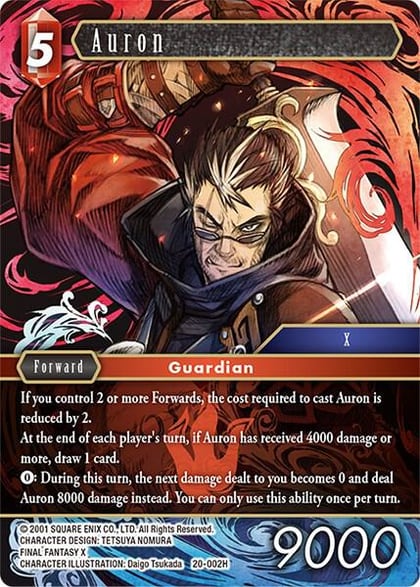 Auron, Dawn of Heroes 20-002H