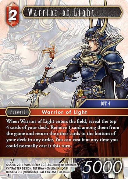 Warrior of Light, Dawn of Heroes 20-004C