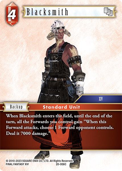 Blacksmith, Dawn of Heroes 20-006C
