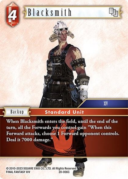 Blacksmith, Dawn of Heroes 20-006C
