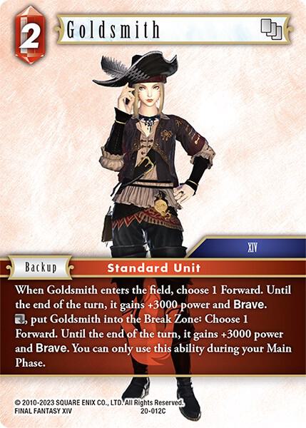 Goldsmith, Dawn of Heroes 20-012C