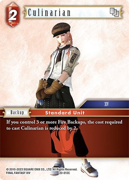 Culinarian, Dawn of Heroes 20-013C
