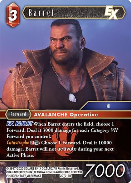 Barret EX, Dawn of Heroes 20-016R